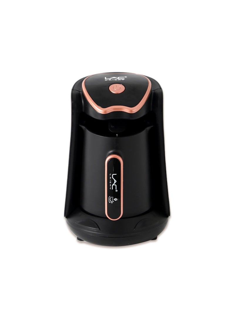 LAC LAICHY Electric Turkish & Greek Coffee Maker,500ml Capacity, 600W Electric Coffee Pot with Cook Sense Technology,Auto Shut Off,Black - Image 1